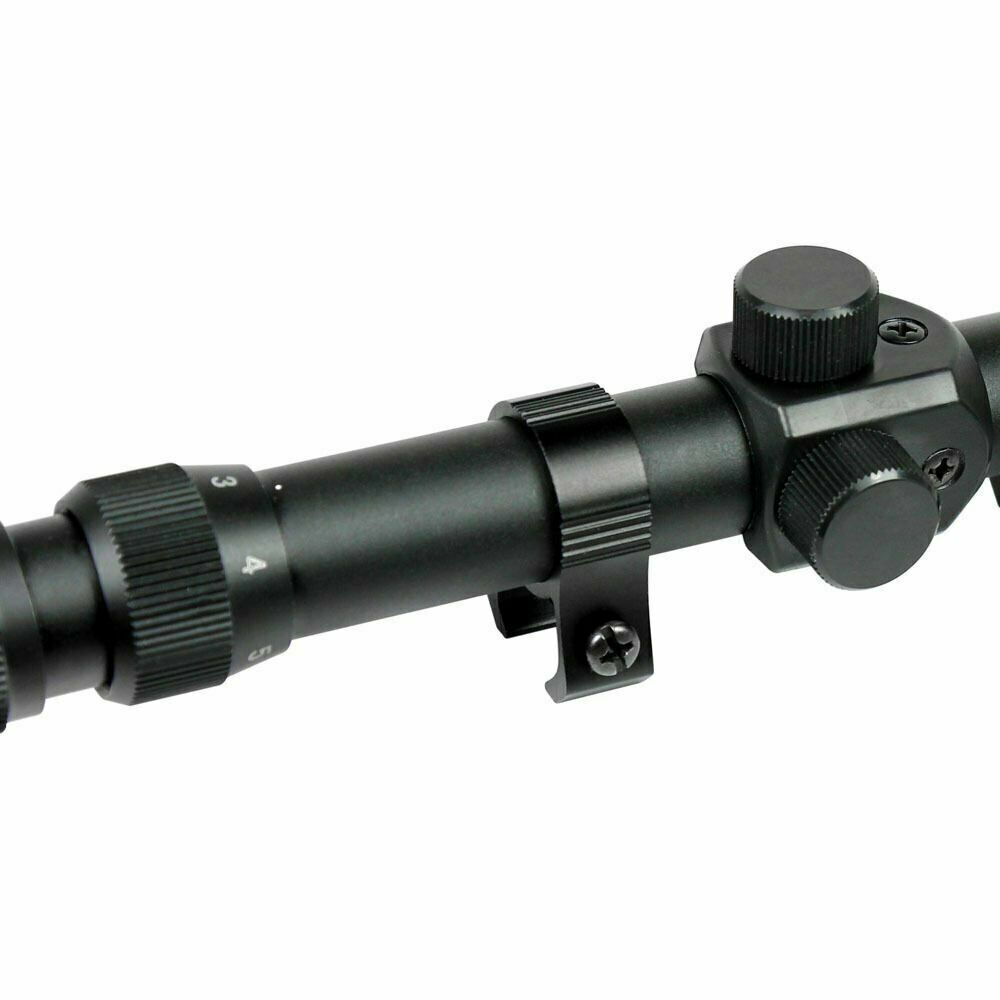 3-7x20 Scope with Ring Mounts for Reverse Draw Crossbows