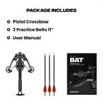 130 lb Silent Loading Reverse Draw Crossbow