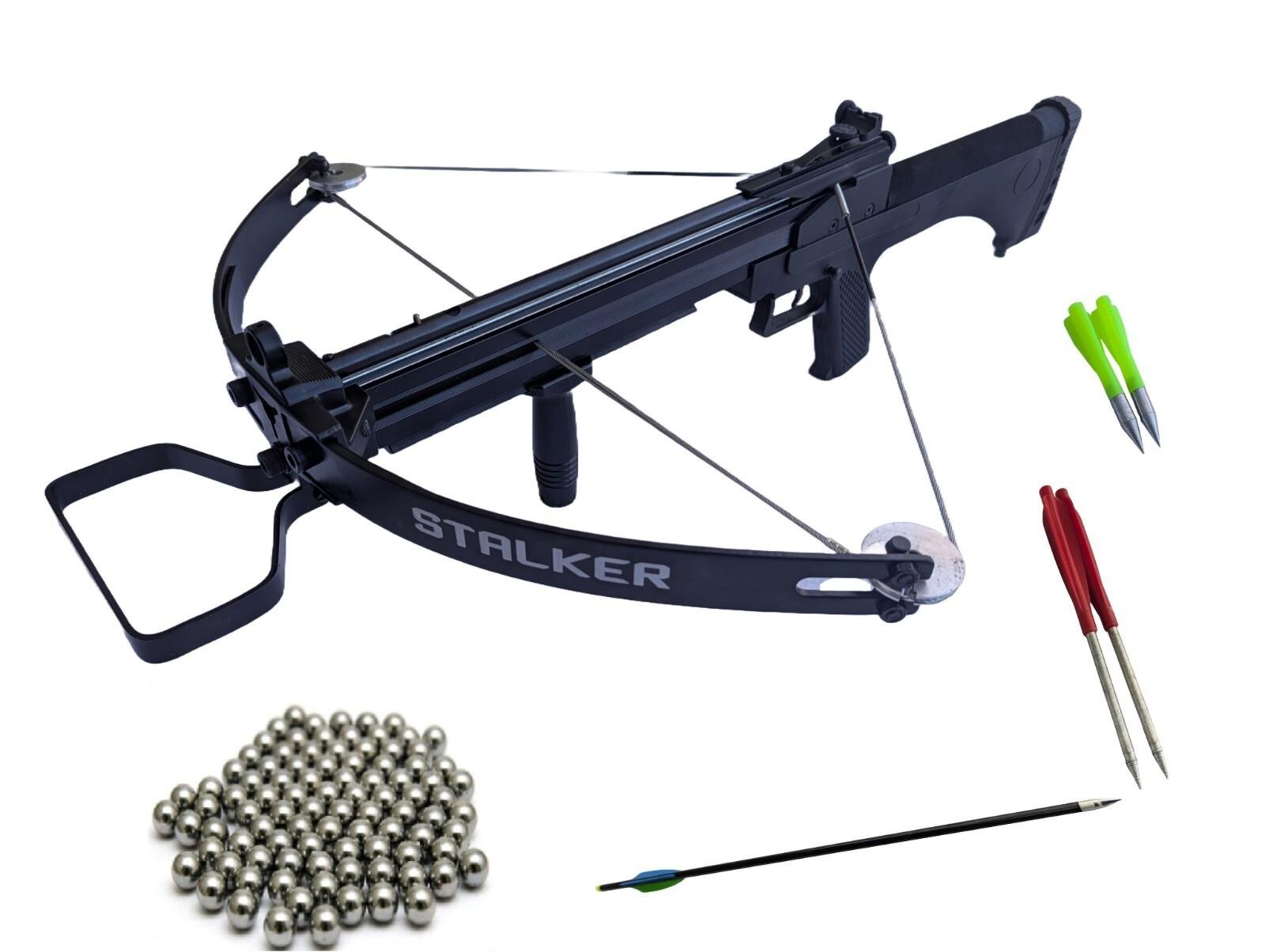 100lbs WT-Stalker Repeating Compound Crossbow for Steel Balls