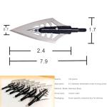 Sososhoot 150 Grain 4 Blade Broadheads Set