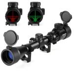 SOROVEE 3-9x40 Tactical Rifle Scope with Rangefinder