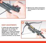 225 FPS Adjustable Tactical Self-Cocking Crossbow