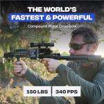Ballista BAT Reverse Draw Crossbow Hunting Kit 340 FPS