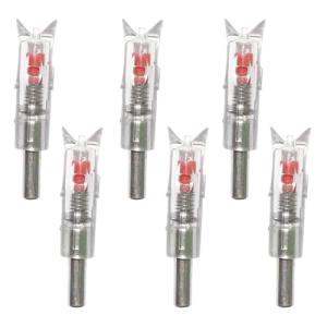 6PCS LED Lighted Nocks for Crossbow Arrows