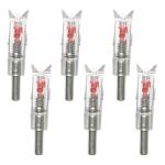 6PCS LED Lighted Nocks for Crossbow Arrows
