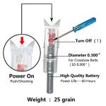 6PCS LED Lighted Nocks for Crossbow Arrows