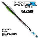 Killer Instinct Hypr Lite 20" Crossbow Bolts 6-Pack