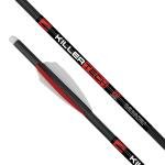 KillerTech 20" Carbon Crossbow Bolts, 400 Grain