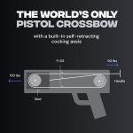 Powerful 150lbs Crossbow - 340 fps for Hunting