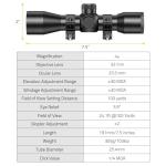 4x32 Compact Crossbow Scope with BDC Reticle