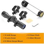 4x32 Compact Crossbow Scope with BDC Reticle