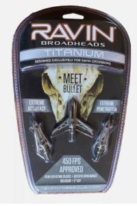 Ravin Titanium 2" Expandable Broadheads 100 Grain