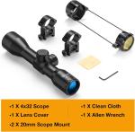 Illuminated Compact Crossbow Scope for Hunting