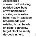 Barnett Reverse Draw Crossbow with Accessories