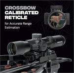 BALLISTA Falcon Flex Crossbow Scope with Adjustable Magnification