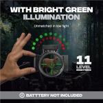 BALLISTA Falcon Flex Crossbow Scope with Adjustable Magnification