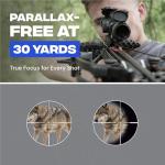 BALLISTA Falcon Flex Crossbow Scope with Adjustable Magnification