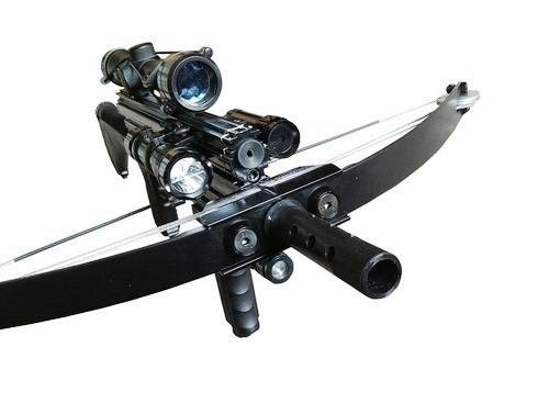 120lbs WT4 Tactical Steel Ball Crossbow with Light