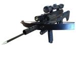 120lbs WT4 Tactical Steel Ball Crossbow with Light