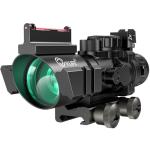 CVLIFE 4x32 Tactical Scope with Illuminated Reticle