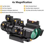 CVLIFE 4x32 Tactical Scope with Illuminated Reticle
