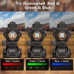CVLIFE 4x32 Tactical Scope with Illuminated Reticle