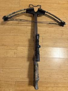 Reverse Draw Crossbow for Precision Shooting