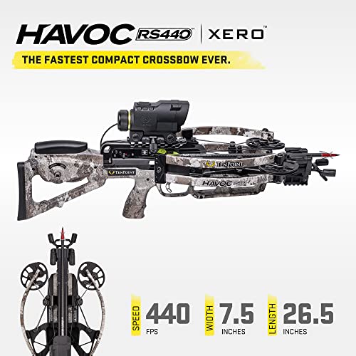 TenPoint Havoc RS440 Xero Crossbow - 440 FPS - Reverse-Draw