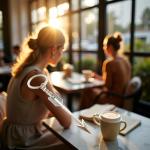 Silver Bow and Arrow Keychain for Archers