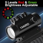 SVITVU Red Dot Sight 1x40mm for Crossbows