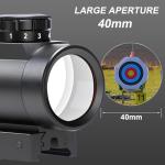 SVITVU Red Dot Sight 1x40mm for Crossbows
