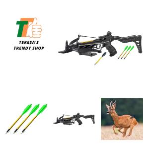 80lbs Self-Cocking Recurve Crossbow - 225+ FPS