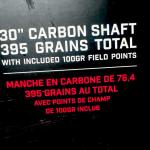 Barnett 30-Inch Arrows for 40-60lb Bows, 3-Pack