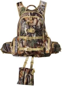 Water-Resistant Hunting Backpack with Crossbow Holder