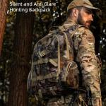 Water-Resistant Hunting Backpack with Crossbow Holder