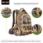 Water-Resistant Hunting Backpack with Crossbow Holder