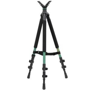 Adjustable Aluminum Hunting Tripod with V-Head