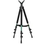 Adjustable Aluminum Hunting Tripod with V-Head