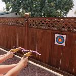 Outdoor Fun - 2-Pack Wooden Toy Crossbow Set