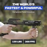 Compact BALLISTA BAT Compound Mini Crossbow - 300 fps