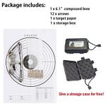 ZSHJGJR Compact Archery Compound Bow Set