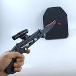Tactical Pistol Crossbow with 15 Aluminum Arrows