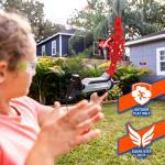 NERF Rip Rocket Kids Bow and Arrow Set