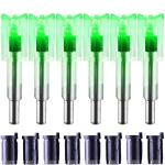 KEAUP Lighted Nocks for Crossbow Bolts - 6/3 Pack