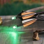 KEAUP Lighted Nocks for Crossbow Bolts - 6/3 Pack