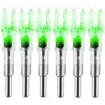 Lighted Arrow Nocks with High-Visibility LED, 6-Pack