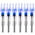 KEAUP 6-Pack LED Arrow Nocks with Switch