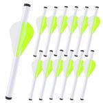 12 Pack Arrow Fletching with 2 Inch Vanes
