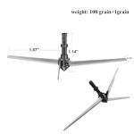 KEAUP 6 Pack 100 Grain Turkey Hunting Broadheads