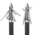 KEAUP 4-Blade Mechanical Broadhead for Crossbows